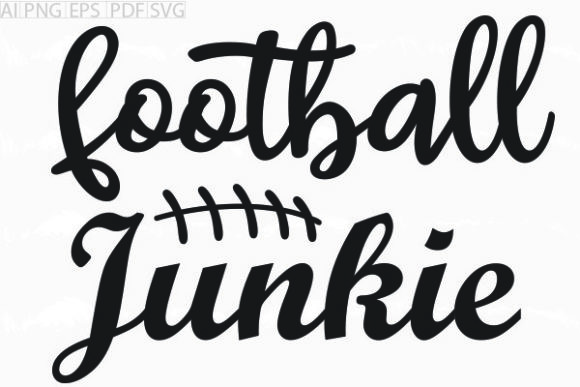 About Football Junkie SVG Graphic Review