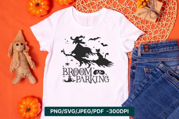 Broom Parking Halloween SVG: A Designer's Review