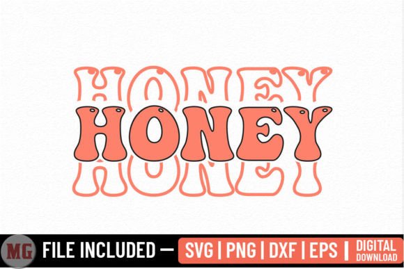 Honey - SVG: A Designer's Take on Bee Embroidery