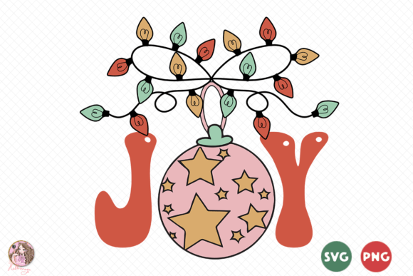 Joy Christmas Lights SVG PNG: A Designer's Review