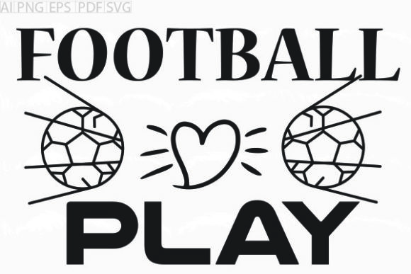 Review: About Football Play SVG Graphic for Embroidery