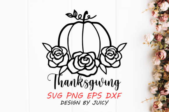 Review: Thanksgiving Floral Pumpkin Svg for Real Embroidery