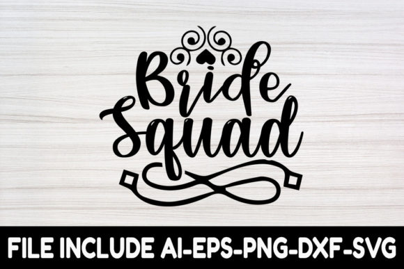 Review: Wedding SVG Design, Bride Squad for Embroidery