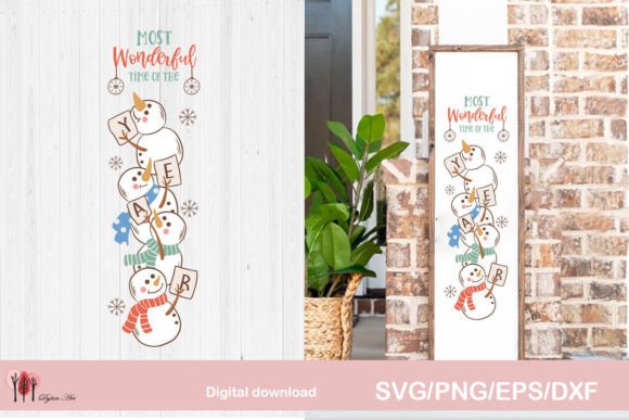 Snowman Porch Sign SVG PNG: A Designer's Review